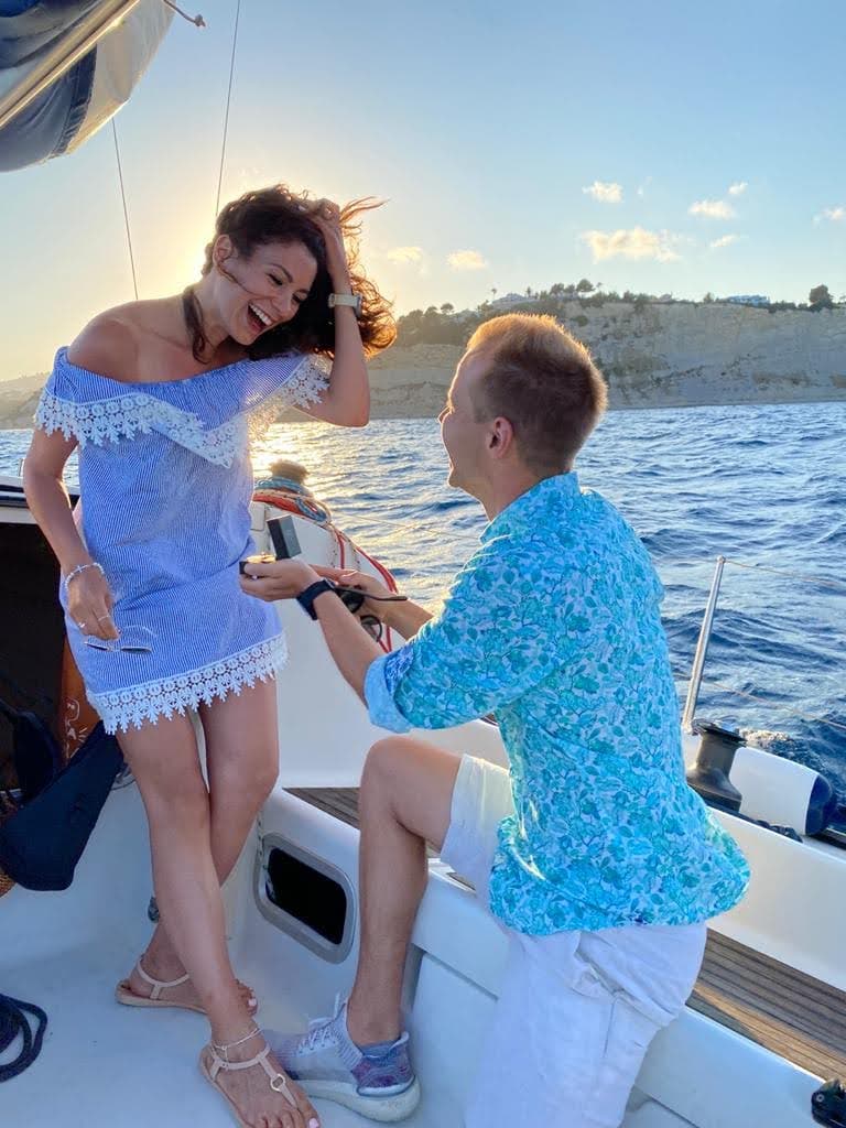 SUNSET AT SEA - THE GOLDEN HOUR *Romantic plan